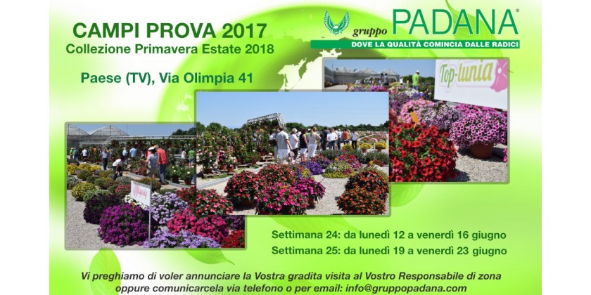 Campi Prova 2017